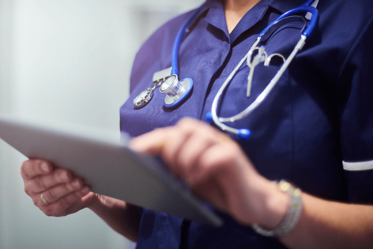 surgeon using digital health solution medical device testing