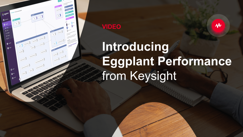 Eggplant Performance Video Thumbnail - PPT Template 2 (Small)